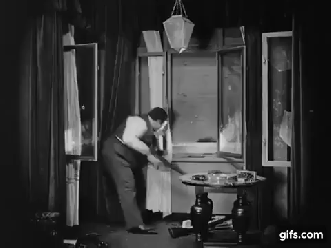 Crime movie nerds'll be tickled to see that DR MABUSE, THE GAMBLER ends with a shootout in Mabuse's mansion that is basically the direct inspiration for the end of Oliver Stone's SCARFACE (1983)